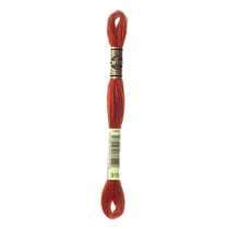 Fil à broder DMC - Mouliné spécial - Brun tomette n°919