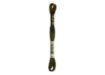 Fil à broder DMC - Mouliné spécial - Vert mousse de chêne n°936