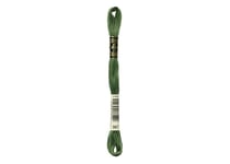 Fil à broder DMC - Mouliné spécial - Vert basilic n°987