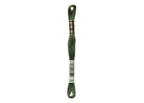 Fil à broder DMC - Mouliné spécial - Vert figuier n°3362
