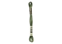 Fil à broder DMC - Mouliné spécial - Vert romarin n°3363