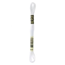 Fil à broder DMC - Mouliné spécial - Lumière blanche nacrée n°B5200