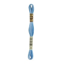Fil à broder DMC - Mouliné spécial - Bleuet ombré n°93