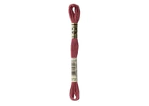 Fil à broder DMC - Mouliné spécial - Bois de rose foncé n°3722