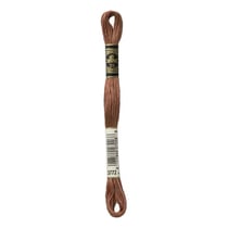 Fil à broder DMC - Mouliné spécial - Marron glacé n°3772