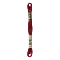 Fil à broder DMC - Mouliné spécial - Cuir rouge n°3777
