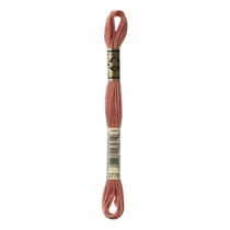 Fil à broder DMC - Mouliné spécial - Or rose n°3778