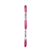Fil à broder DMC - Coton Retors Mat - Rose impatience 2112