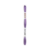 Fil à broder DMC - Coton Retors Mat - Améthyste violette 2114