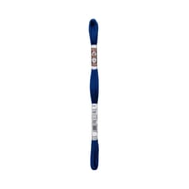 Fil à broder DMC - Coton Retors Mat - Bleu polaire foncé 2123