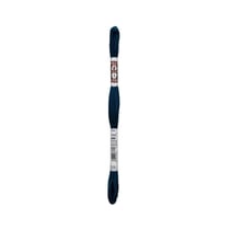 Fil à broder DMC - Coton Retors Mat - Bleu pétrole 2131
