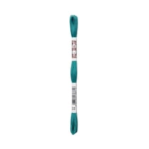 Fil à broder DMC - Coton Retors Mat - Vert canard 2133