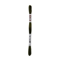Fil à broder DMC - Coton Retors Mat - Vert sous-bois 2141