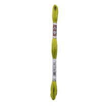 Fil à broder DMC - Coton Retors Mat - Vert absinthe 2142