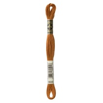 Fil à broder DMC - Mouliné spécial - Marron doré n°3826