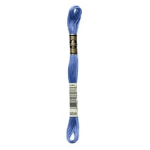 Fil à broder DMC - Mouliné spécial - Bleu chardon n°3838