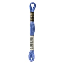 Fil à broder DMC - Mouliné spécial - Bleu méditerranée n°3839