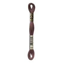 Fil à broder DMC - Mouliné spécial - Taupe foncé n°3860