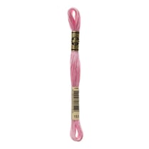 Fil à broder DMC - Mouliné spécial - Rose guimauve n°151