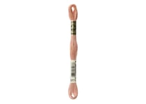 Fil à broder DMC - Mouliné spécial - Sable rose n°3771