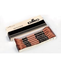 Mouliné métallisé n°301 cuivre - DMC - Fil broderie