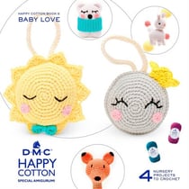Livret de crochet - Happy Cotton - Book n°5 - Amigurumis pour bébé - Dmc