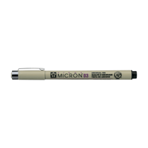 Feutre Pigma Micron - Sakura - noir pointe calibre 03