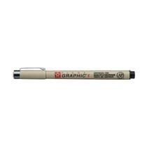 Feutre Pigma Graphic noir pointe ogive 1mm