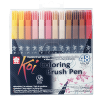 Set de 48 stylos pinceau Koi Brush