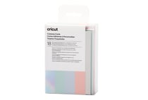 Lot de 18 cartes adhésives à personnaliser Cricut™ - Couleurs assorties - 8,9 x 12,4 cm