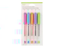 Lot de 5 stylos à bille Cricut™ - Brights - Couleurs - Pointe extra-fine