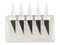 Cutter de précision bleu + 5 lames