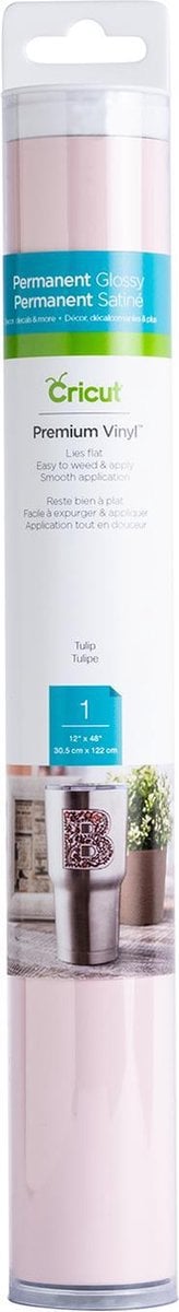 Vinyle permanent Cricut - Premium Vinyl™ - Tulipe - 30,5 x 122 cm