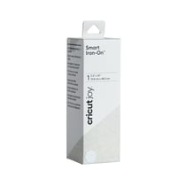 Thermocollant Cricut Joy™ - Smart Iron-On™ - Blanc pailleté - 13,9 x 48,2 cm