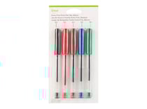 Lot de 5 stylos à bille Cricut™ - Basics - Pointe extra-fine