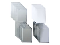 Lot de 24 feuilles transfert Foil Cricut™ - Argent - 10,1 x 15,2 cm