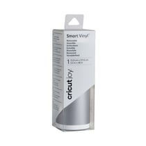 Vinyle amovible Cricut Joy™ - Smart Vinyl™ - Argent mat - 13,9 x 121,9 cm