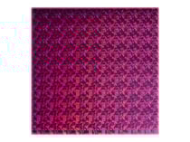 Vinyle permanent Cricut Joy™ - Smart Vinyl™ Holographic Crystals - Rose festif - 13,9 x 121,9 cm