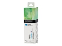 Lot de 2 feuilles de transfert Cricut™ Infusible Ink - Vert aquarelle - 11,4 x 30,5 cm