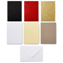 Lot de 42 inserts de cartes Cricut™ - Glitz & Glam - 8,9 x 12,1 cm
