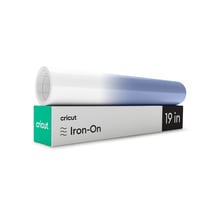 Vinyle thermocollant avec changement de couleur activé par UV Cricut - Iron-On - Bleu - 30,5 x 48,2 cm