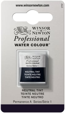 1/2 godet - Peinture aquarelle Winsor & Newton - Teinte neutre n°430 - Extra fine - Opaque