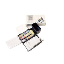 Boîte pour déplacements - 12 demi-godets et accessoires - Coffret aquarelle