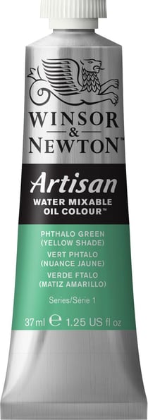 Peinture à l'huile - Artisan - 37ml - vert de phtalo jaune