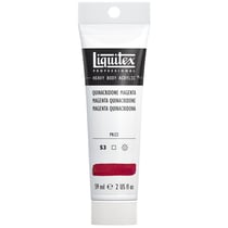 Tube 59 ml de peinture acrylique Liquitex Heavy Body série 3 - Magenta quinacridone - Extra-fine