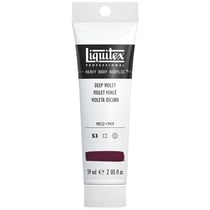 Tube 59 ml de peinture acrylique Liquitex Heavy Body série 3 - Violet foncé - Extra-fine