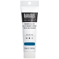 Tube 59 ml de peinture acrylique Liquitex Heavy Body série 3 - Bleu de manganèse - Extra-fine