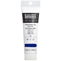 Tube 59 ml de peinture acrylique Liquitex Heavy Body série 1 - Bleu phtalocyanine nuance verte - Extra-fine