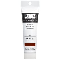 Tube 59 ml de peinture acrylique Liquitex Heavy Body série 2 - Rouge Van Dyck - Extra-fine