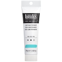 Tube 59 ml de peinture acrylique Liquitex Heavy Body série 1 - Bleu clair - Extra-fine